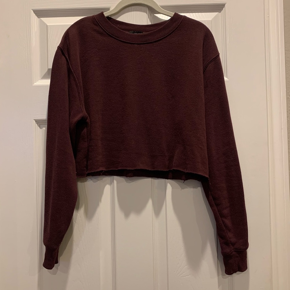 Forever21 cropped sweatshirt
